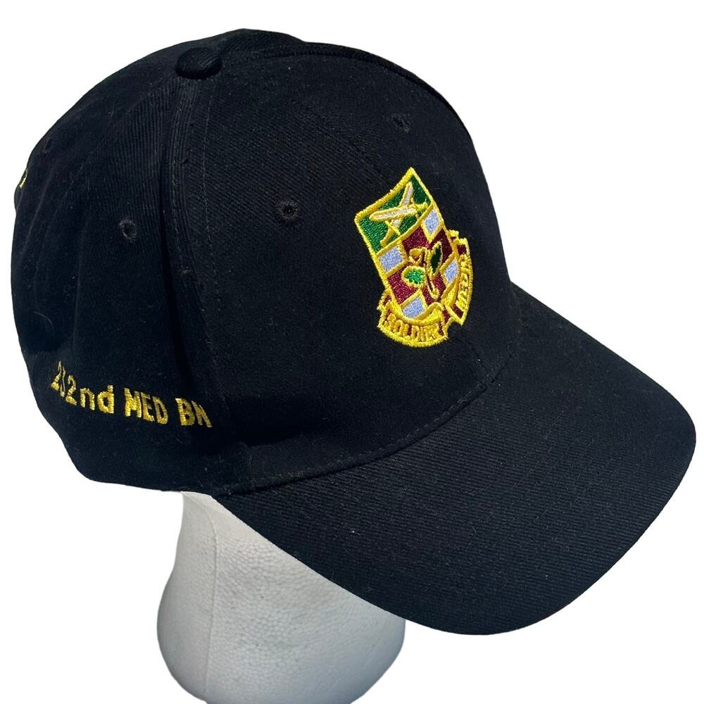 Black & Yellow Soldier Medic Men's Hat